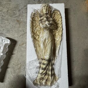 Angel wall sculpture